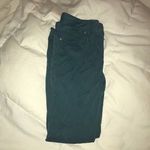 Teal Skinny Jeans